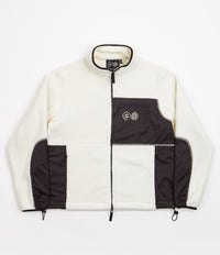 Carrier Goods Borg Zip Through Fleece - Ecru