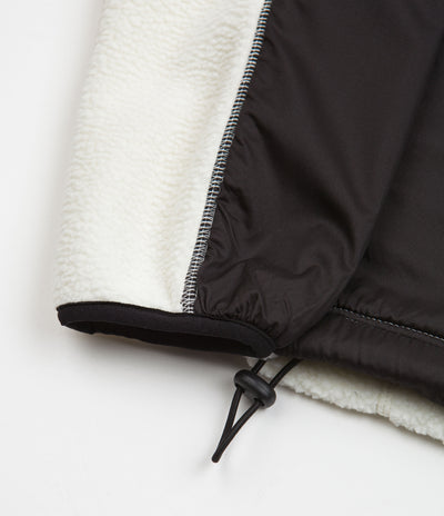 Carrier Goods Borg Zip Through Fleece - Ecru