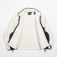 Carrier Goods Borg Zip Through Fleece - Ecru thumbnail
