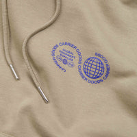 Carrier Goods Core Logo Hoodie - Dune thumbnail