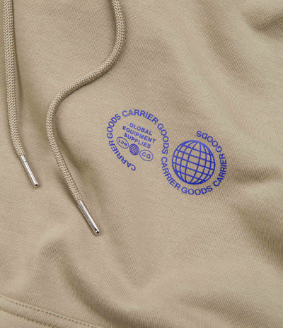 Carrier Goods Core Logo Hoodie - Dune