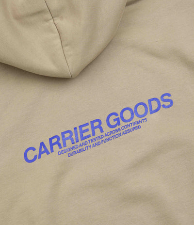 Carrier Goods Core Logo Hoodie - Dune