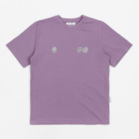 Carrier Goods Globe T-Shirt in Purple Sage thumbnail
