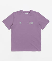 Carrier Goods Globe T-Shirt in Purple Sage