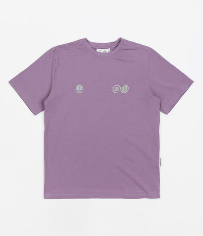 Carrier Goods Globe T-Shirt in Purple Sage