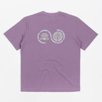 Carrier Goods Globe T-Shirt in Purple Sage thumbnail