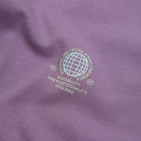 Carrier Goods Globe T-Shirt in Purple Sage thumbnail