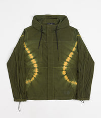 Carrier Goods Tie Dye Nylon Jacket - Golden Green