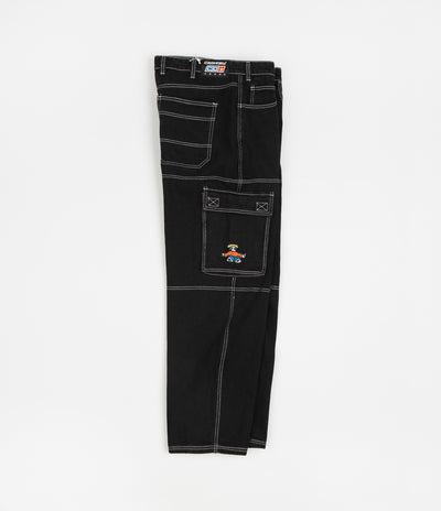 Cash Only Aleka Cargo Jeans - Washed Black