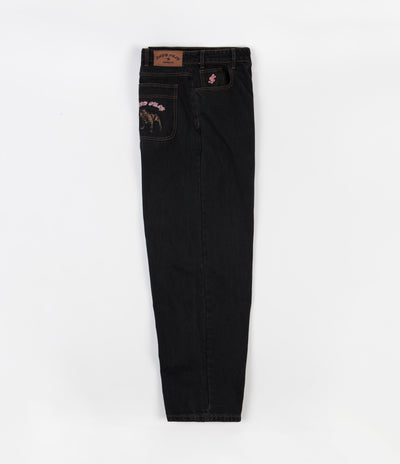 Cash Only Baggy Denim Jeans - Washed Black