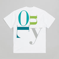 Cash Only Big Letter T-Shirt - White thumbnail