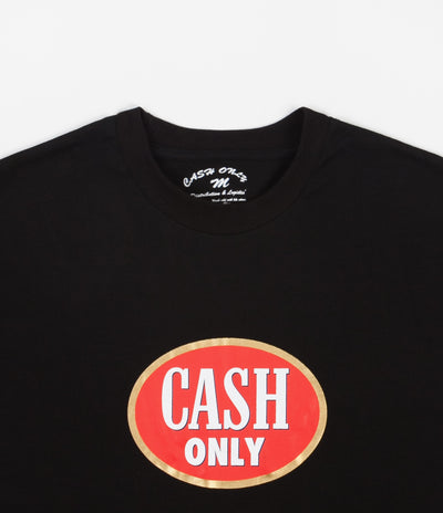 Cash Only Blunt T-Shirt - Black