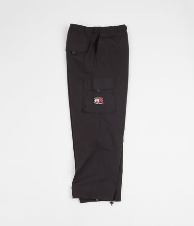 Cash Only Breaker Cargo Pants - Black / White / Red