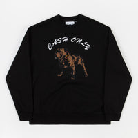 Cash Only Bulldog Crewneck Sweatshirt - Black thumbnail