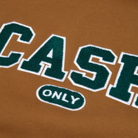 Cash Only College Chenille Hoodie - Brown thumbnail