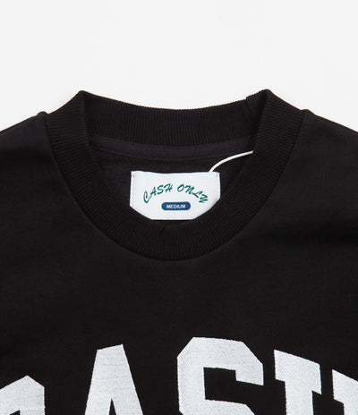 Cash Only Core Crewneck Sweatshirt - Black