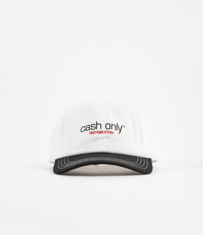 Cash Only Corp Cap - White / Black
