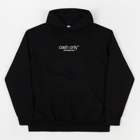 Cash Only Corp Logo Hoodie - Black thumbnail