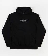 Cash Only Corp Logo Hoodie - Black