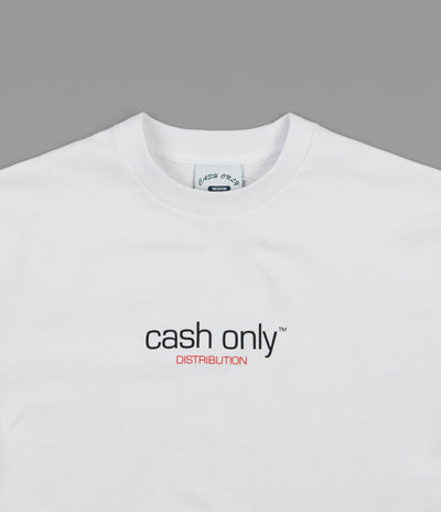 Cash Only Corp Logo T-Shirt - White