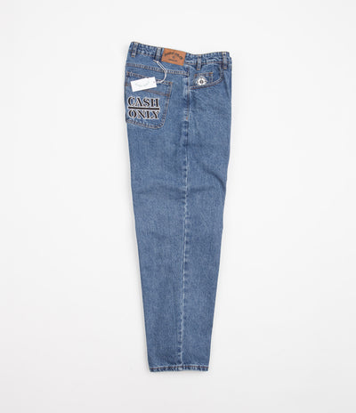 Cash Only Enemy Baggy Jeans - Indigo