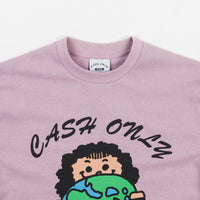 Cash Only For The Children T-Shirt - Berry thumbnail