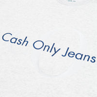 Cash Only Jeans Crewneck Sweatshirt - Ash Grey thumbnail