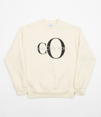 Cash Only Jeans Crewneck Sweatshirt - Cream