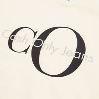 Cash Only Jeans Crewneck Sweatshirt - Cream thumbnail