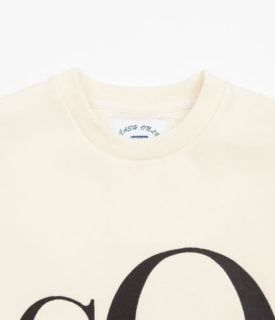 Cash Only Jeans Crewneck Sweatshirt - Cream