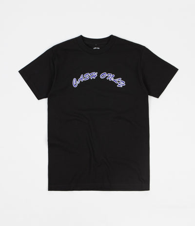 Cash Only Logo T-Shirt - Black