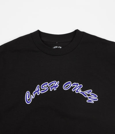 Cash Only Logo T-Shirt - Black