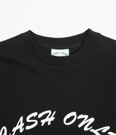 Cash Only Logo T-Shirt - Black / White