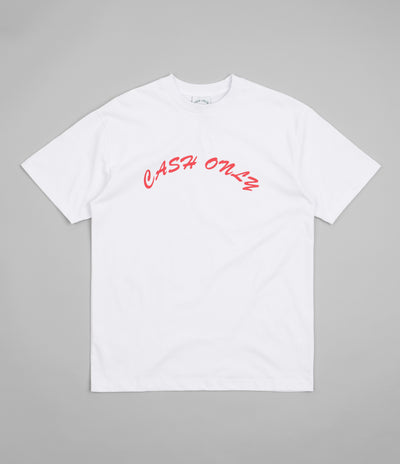 Cash Only Logo T-Shirt - White