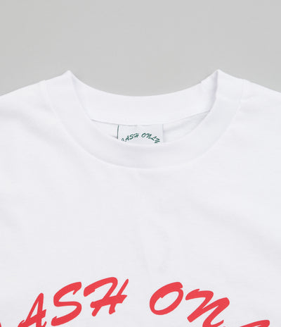 Cash Only Logo T-Shirt - White