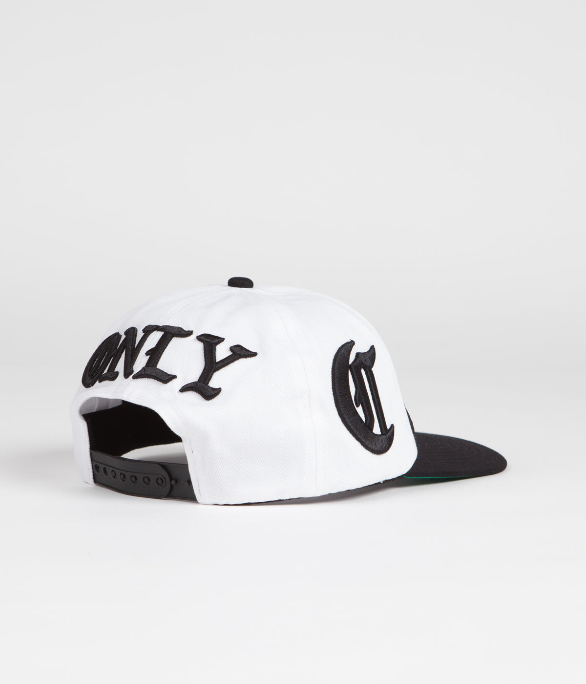 Cash Only Script Cap - White / Black | Flatspot