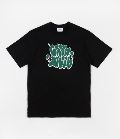 Cash Only Throwie T-Shirt - Black