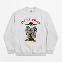 Cash Only Wise Guy Crewneck Sweatshirt - Ash Grey thumbnail