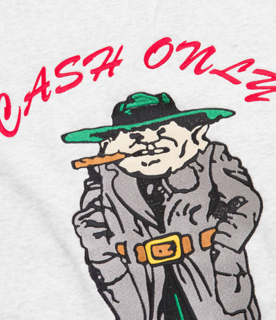 Cash Only Wise Guy Crewneck Sweatshirt - Ash Grey