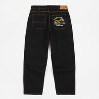 Cash Only Wrecking Baggy Jeans - Washed Black thumbnail