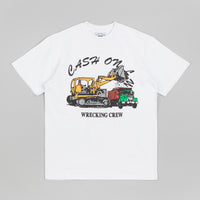 Cash Only Wrecking T-Shirt in White thumbnail