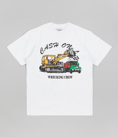 Cash Only Wrecking T-Shirt in White