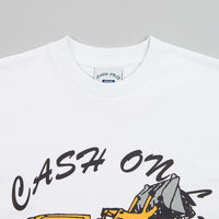 Cash Only Wrecking T-Shirt in White thumbnail