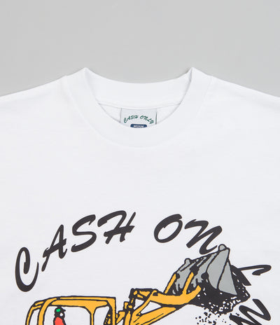 Cash Only Wrecking T-Shirt in White