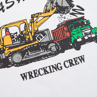 Cash Only Wrecking T-Shirt in White thumbnail