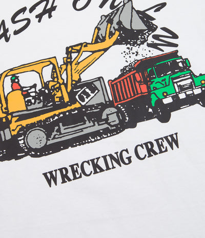 Cash Only Wrecking T-Shirt in White