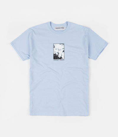 Champagne Towers Champagne Flowers T-Shirt - Light Blue