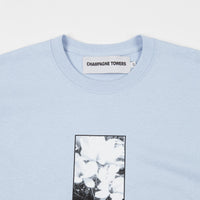 Champagne Towers Champagne Flowers T-Shirt - Light Blue thumbnail
