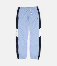 Champion Elastic Cuff Tracksuit Sweatpants - Light Blue / Navy / White
