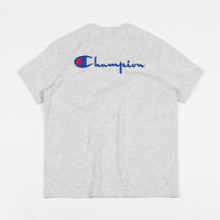 Champion Embroidered Back Logo T-Shirt - Grey thumbnail